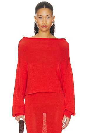 SEROYA Serafina Sweater in Orange