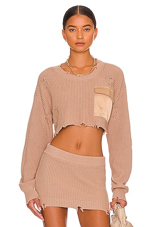 Cropped Devin SweaterSER.O.YA$164