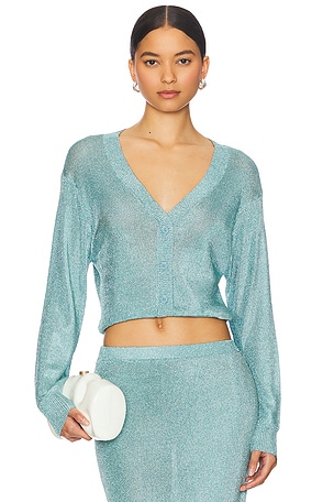 Moni Metallic Cardigan Top SER.O.YA