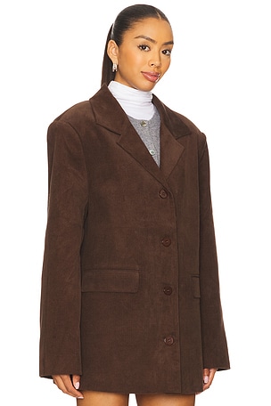 SEROYA Hera Blazer in Chocolate