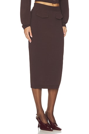 SEROYA Opal Skirt in Brown