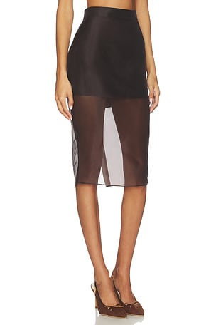 SEROYA Elda Skirt in Brown