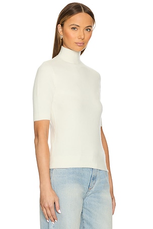 SEROYA Yael Knit Top in Cream. Size XL. Also