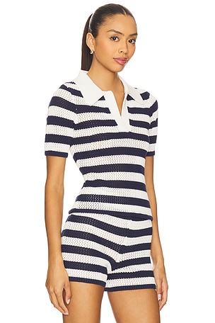 Seroya polo pax en color azul mareno