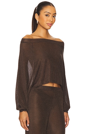 SEROYA Felicity Top in Brown