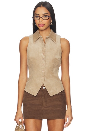 Becky Corduroy Vest SER.O.YA