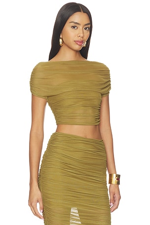 SEROYA Marsh Top in Olive