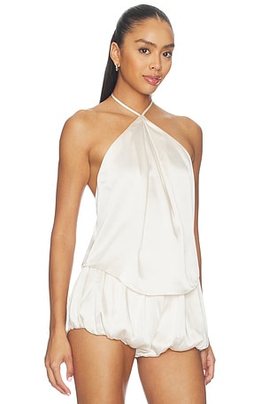 SEROYA Beckham Tank Top in Ivory
