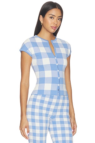 SEROYA Sorel Top in Blue