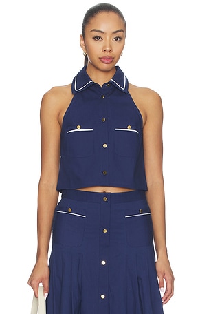 Yumi Poplin Top SEROYA