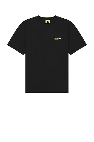 SUPERVSN Tree Lined Tee in Black