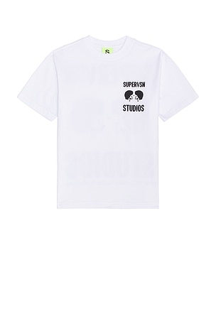 SUPERVSN Reflection Tee in White