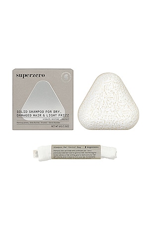 Solid Shampoo For Dry, Damaged Hair With Light Frizz superzero