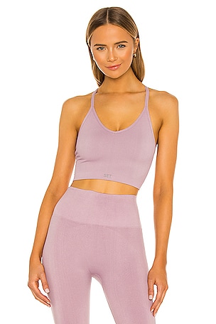 SUJETADOR DEPORTE RIBBED V SET Active