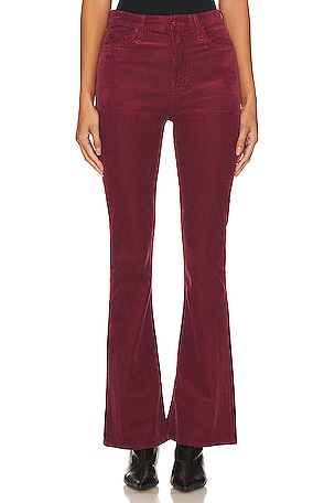 Free People Pull On Cord Flare Pant in Earth & Soil