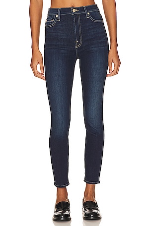 High Waisted Ankle Skinny 7 For All Mankind