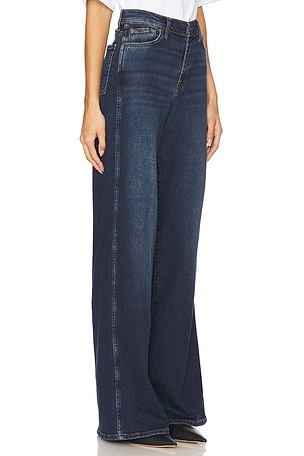 7 For All Mankind Lotta Wide Leg in Blue
