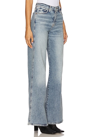 7 For All Mankind Lotta Wide Leg in Blue