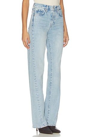 7 For All Mankind Twisted Inseam Tess Trouser Jeans in BLue