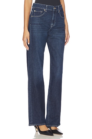 7 For All Mankind Tess Trouser Jeans in Navy