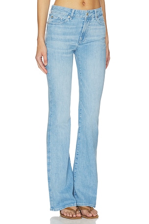 7 For All Mankend The Leggy Bootcut Jeans en Bleu