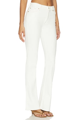 7 For All Mankend The Leggy Bootcut Jeans en Blanc