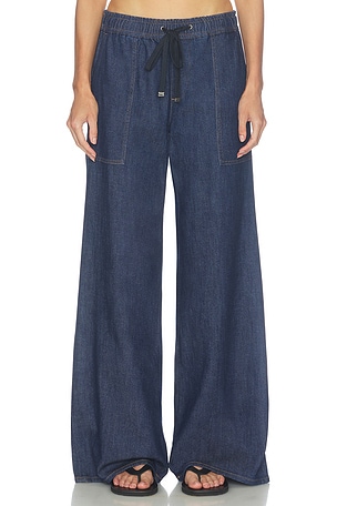Utility Pull On Wide Leg Jean 7 For All Mankind