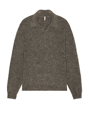 Mohair Polo Sunflower