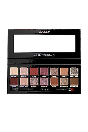 ПАЛЕТКА ТЕНЕЙ WARM NEUTRALS Sigma Beauty