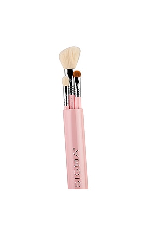 Sigma Beauty Essential Trio Brush Set in Pink