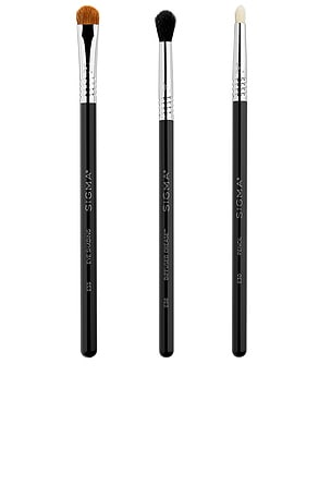 All Eyes Brush Trio Sigma Beauty