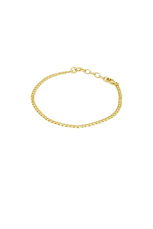 Flat Cuban Chain Bracelet Serge de Nimes