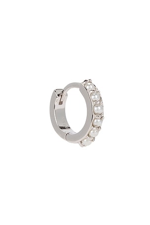 Pearl Hoop Earring Serge de Nimes