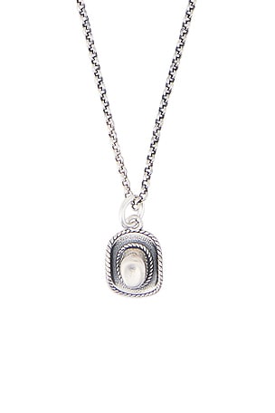 Serge de Nimes Stetson Necklace in Metallic Silver