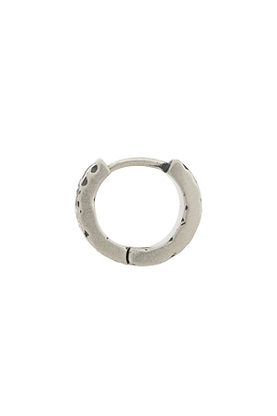 Serge de Nimes Forge Earring in Metallic Silver