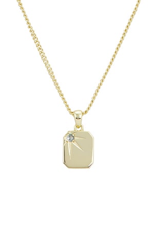 Serge de Nimes Guardian Necklace in Metallic Gold