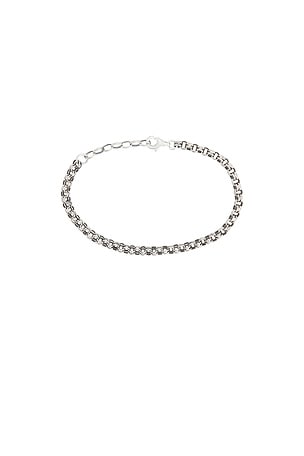 Serge de Nimes Maille Bracelet in Metallic Silver