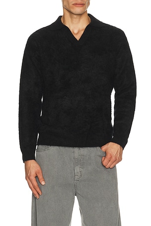 Brushed Polo Soft Goat