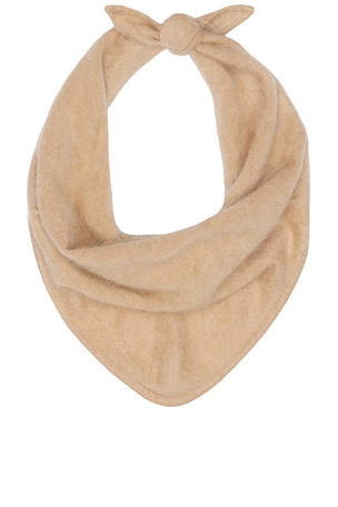 Brushed Triangle Scarf Soft Goat