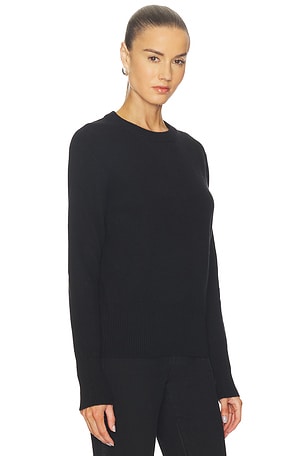 Soft Goat Classic Crewneck in Black