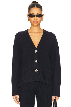 V-neck Cardigan Soft Goat