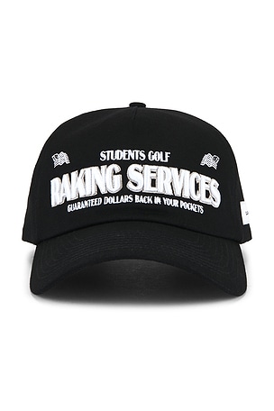 Raking Services Snap Back Hat Students Golf