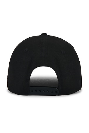 Students Golf Raking Services Snap Back Hat in Black