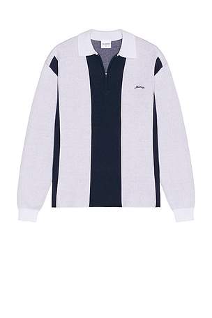 Gibson Fleece Long Sleeve Polo Students Golf