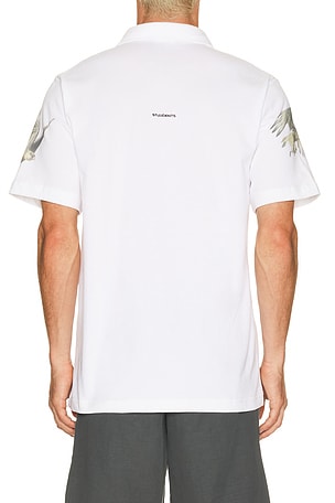 Students Golf Mapleton Short Sleeve Polo Shirt in White