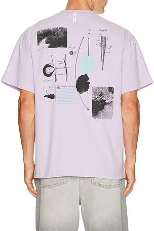 Students Golf Golf Theory Short Sleeve T-shirt in Lavender