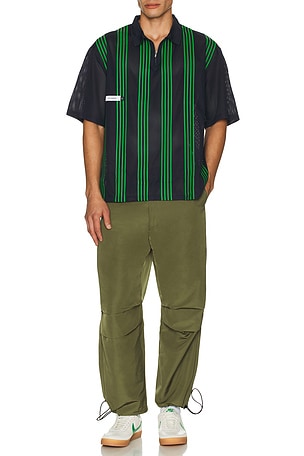 Howards Mesh Zip Polo Students Golf