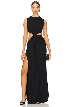 Twisted Cutout Maxi Dress Sid Neigum