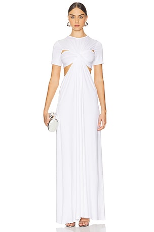 Floor Length Knot Dress Sid Neigum