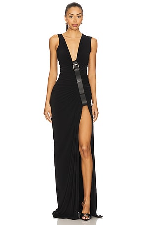 Gathered Belt Dress Sid Neigum